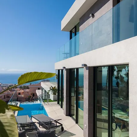 Villa F With Private, Heated Pool And Amazing Ocean View The View Tenerife וילה אדחה