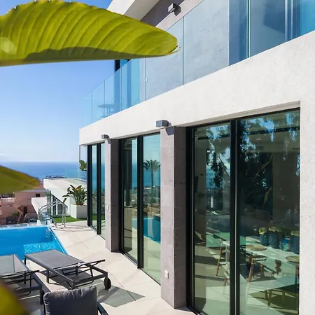 Villa F With Private, Heated Pool And Amazing Ocean View The View Tenerife וילה