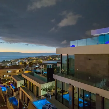 וילה Villa F With Private, Heated Pool And Amazing Ocean View The View Tenerife *